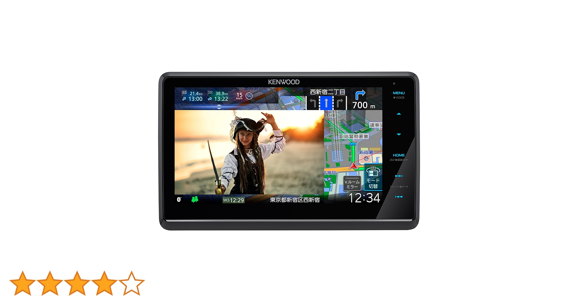 Amazon | ケンウッド(KENWOOD) カーナビ 彩速高精細HDパネル 8 Amazon | ケンウッド(KENWOOD) カーナビ 彩速高精細HDパネル 8